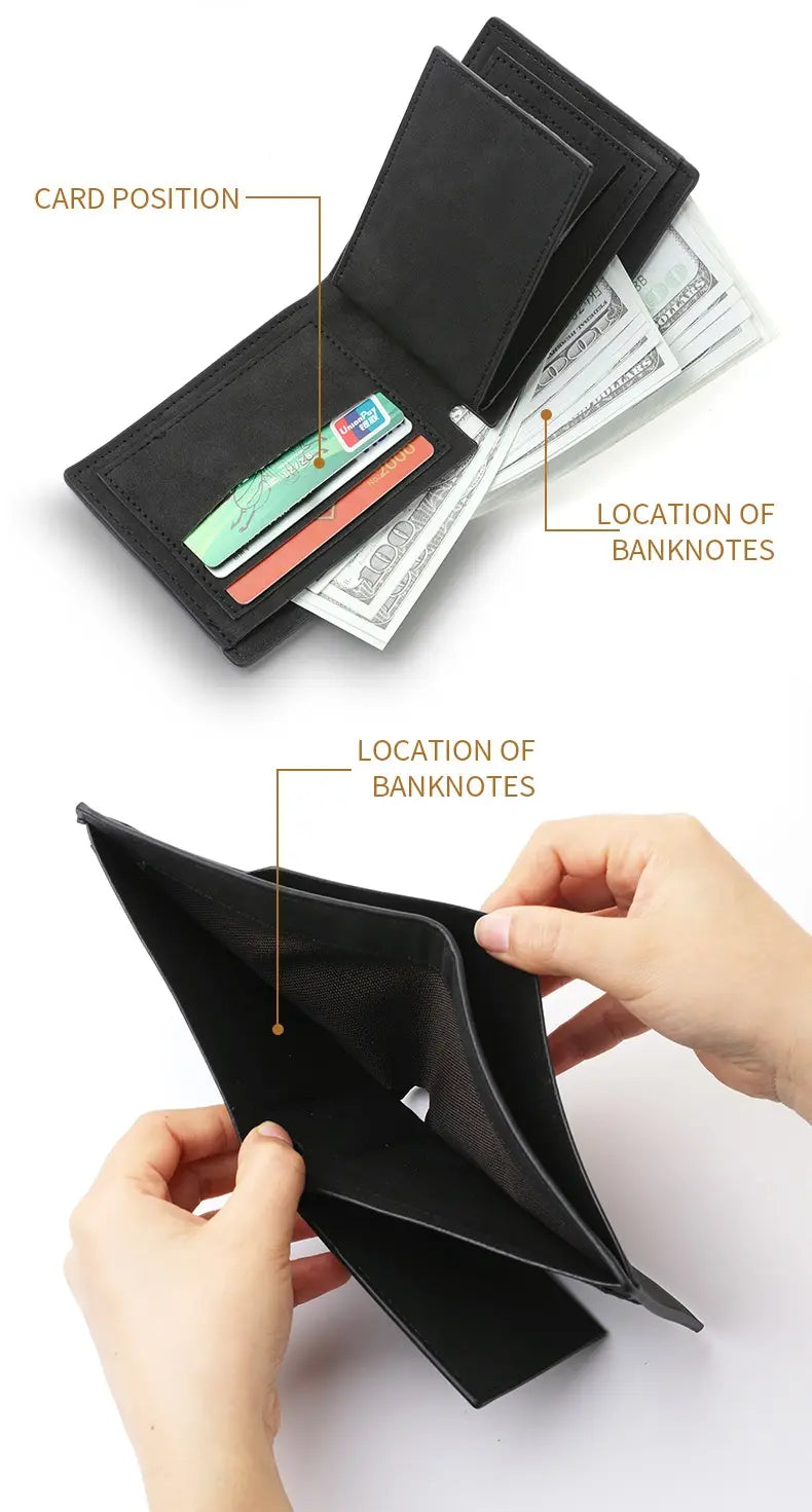 7-Pack Ultra-Light Polyester Wallet Linings in Black and Brown