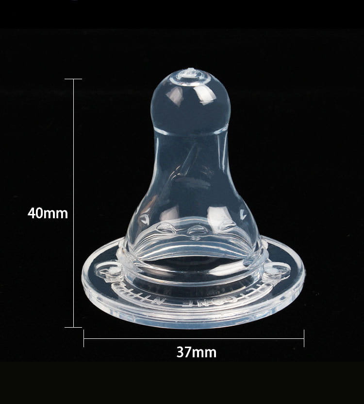 Liquid Silicone Baby Nipple for 0-3 Years Soft Simulation Feeding