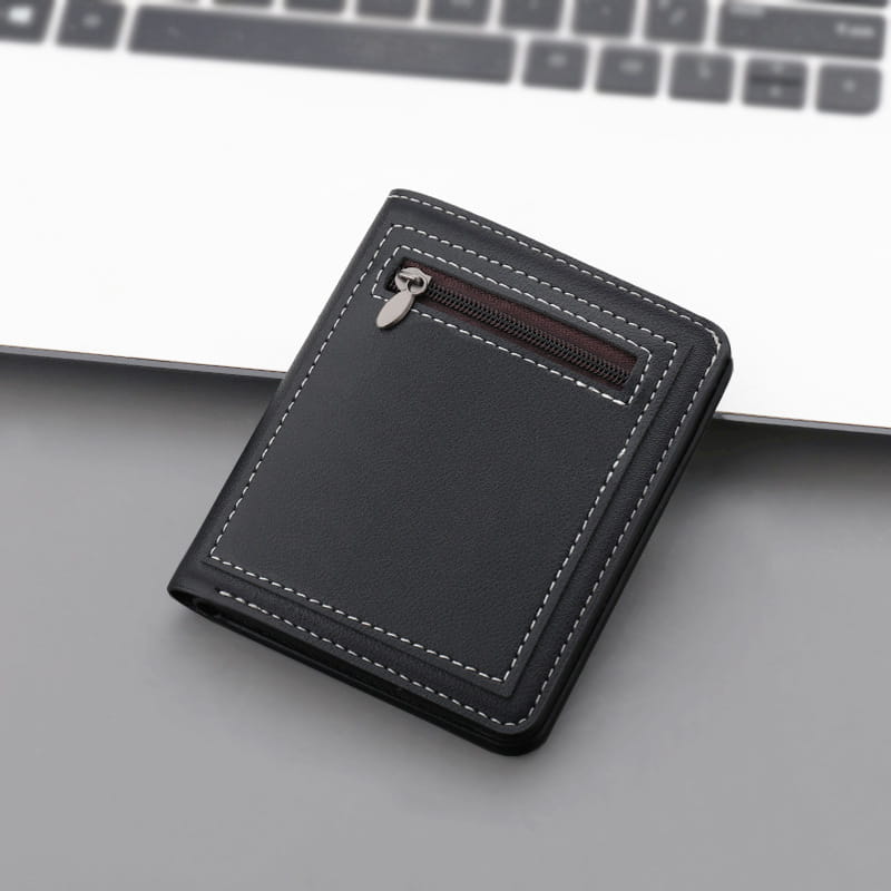 Fashion Personality Vertical Wallet in PU Leather with 20%