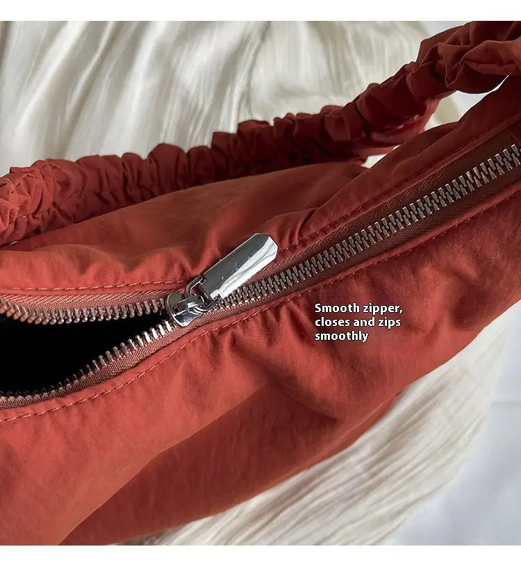 Polpestro da viaggio in poliestere medio morbido fodera per fodera urbano della cerniera urbana