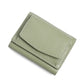 Minimalist And Creative Multi Card Mini Leather Wallet - Wallets So Chic It Should Be Wearing Light Purple