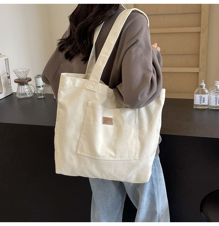 Sac vertical carré de valise de voyage en toile avec organisateur d'emballage à fermeture éclair