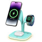 Magnetic Three-in-one Wireless Phone Charger Suitable For Earphone Watch - Magnetic Charger for Phones Earbuds