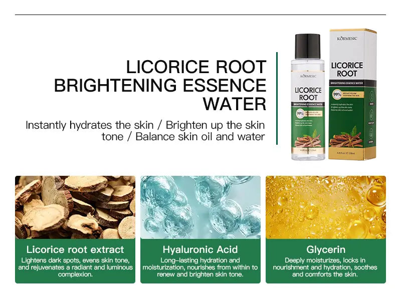 Skincare Series Of Licorice Root