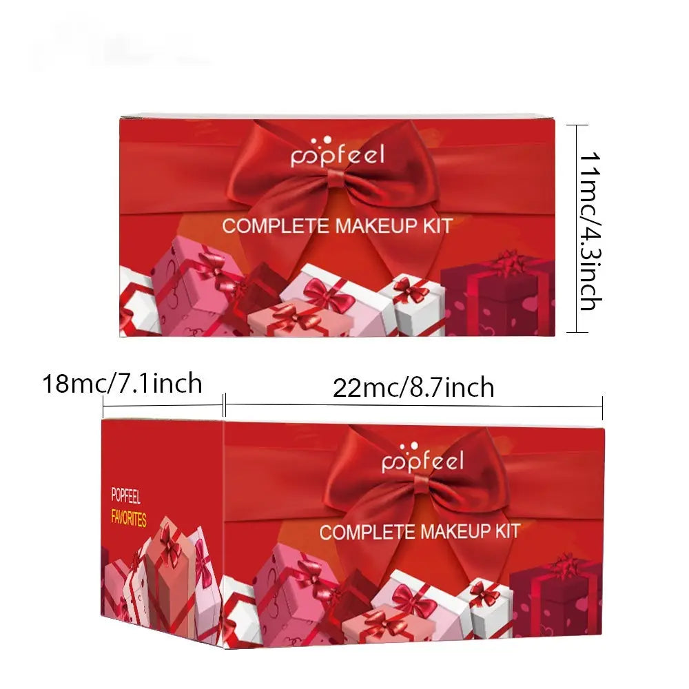 Set de machiaj de sirenă verde Set de culoare universală kit cosmetic complet