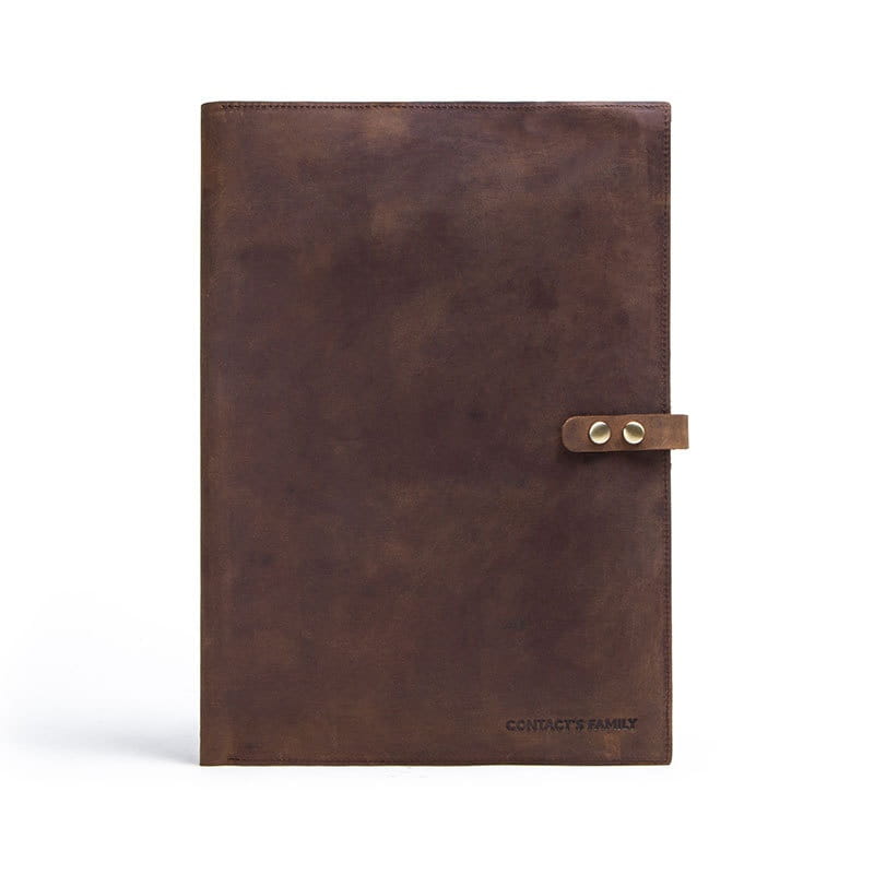 Crazy Horse Leather iPad Mini Case for Fall Protection Retro Style