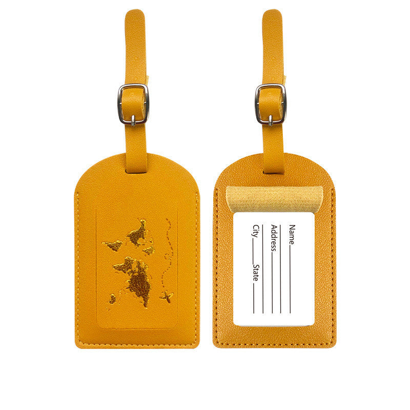 New Products Luggage Tag Leather Name - Never Lose Your Bags Again with This Luggage Tag