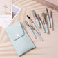 8 PCs Macarons Mini Makeup Brushes Suit Portable Models Beauty Tools