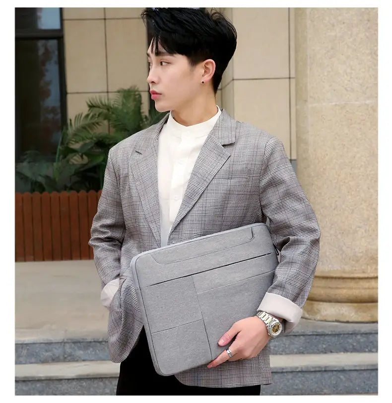 Sleeve ríomhaire glúine Oxford uiscedhíonach 14 15.6 Mála orlach d'fhir agus do mhná