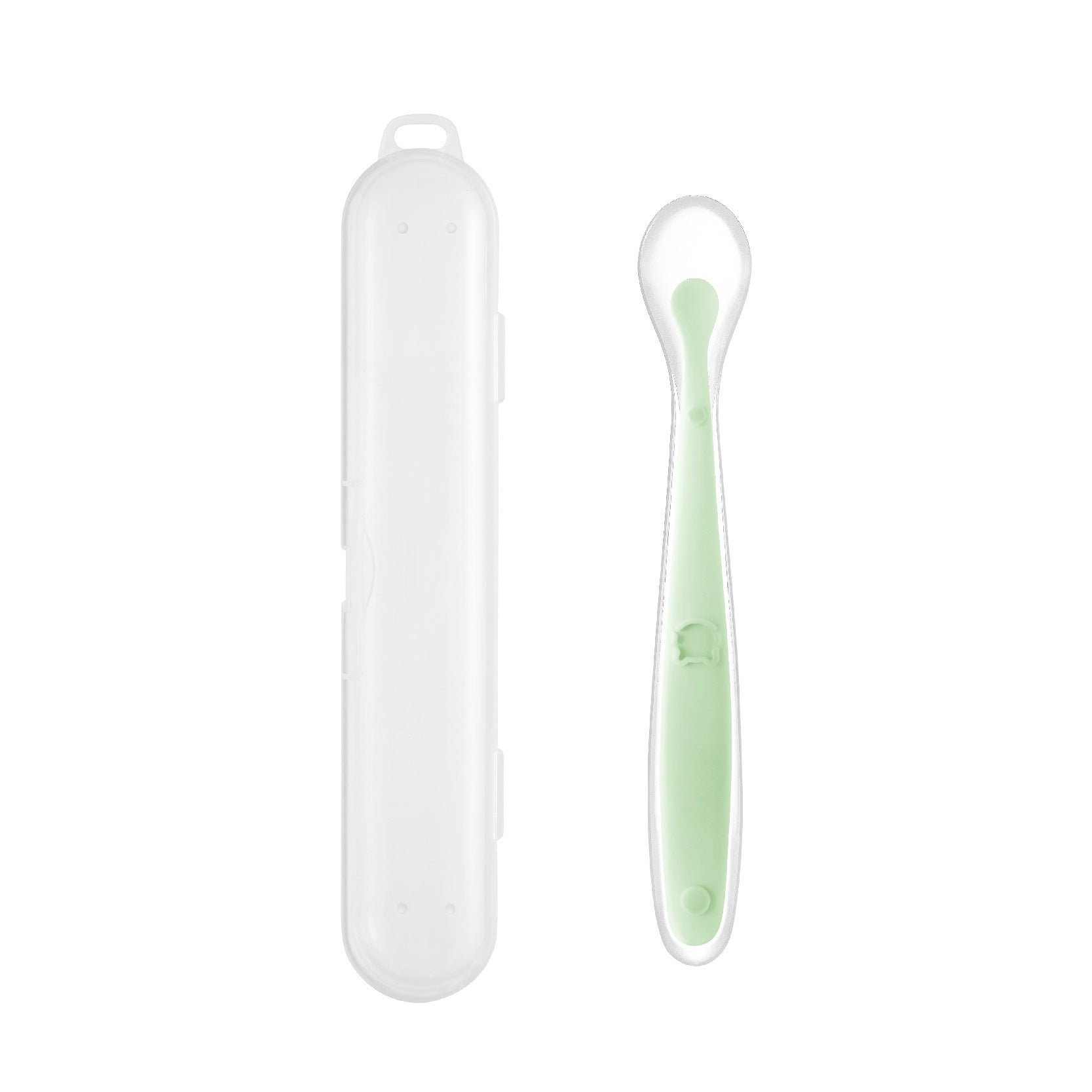 Baby Food Supplement Silicone Spoon - Spoon Wars: The Baby Food Double Spoon Adventure