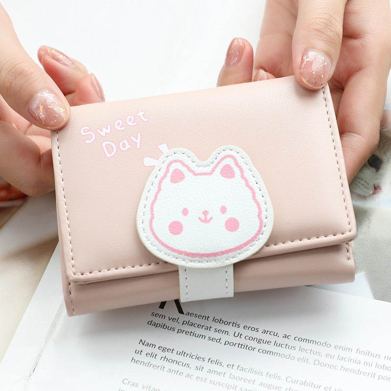 Cute Short Cartoon Coin Purse For Women - Whimsical Coin Purse That Makes Pennies Smile