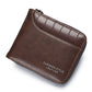 Men’s Short Wallet Stitching Stone Pattern Large Capacity Tri-fold Bag - Upgrade Your Style with Our Fancy Wallet