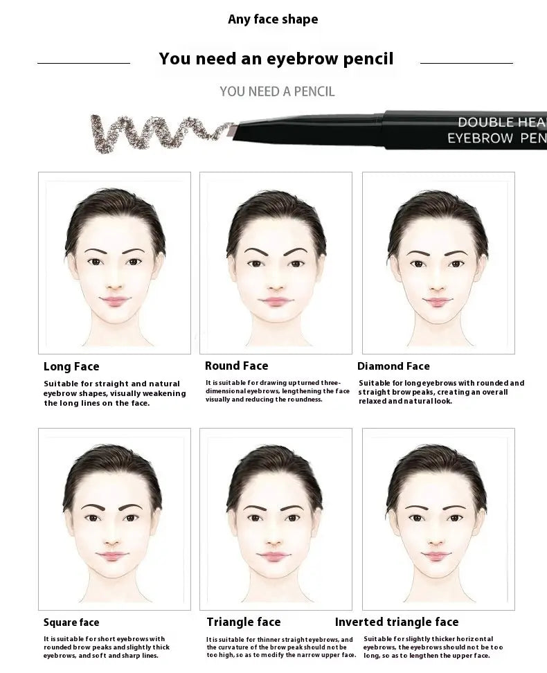 Multicolor Eyebrow Pencil and Powder Set for Universal Skin in the United States