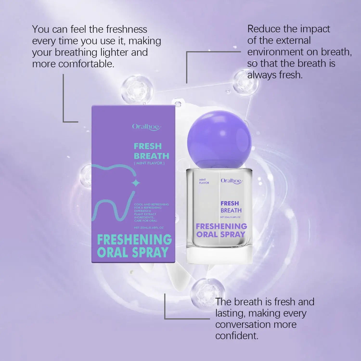 Fogfolt eltávolítása Orális spray 20ml csak exportra