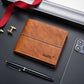 Men’s Short Business Simple Fashion Soft Wallet - Sleek Wallet for Men Who Barely Carry Cash