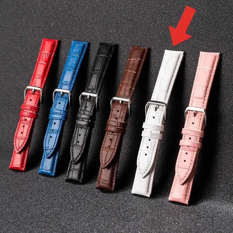 Strap Plain Bamboo Groove Leather