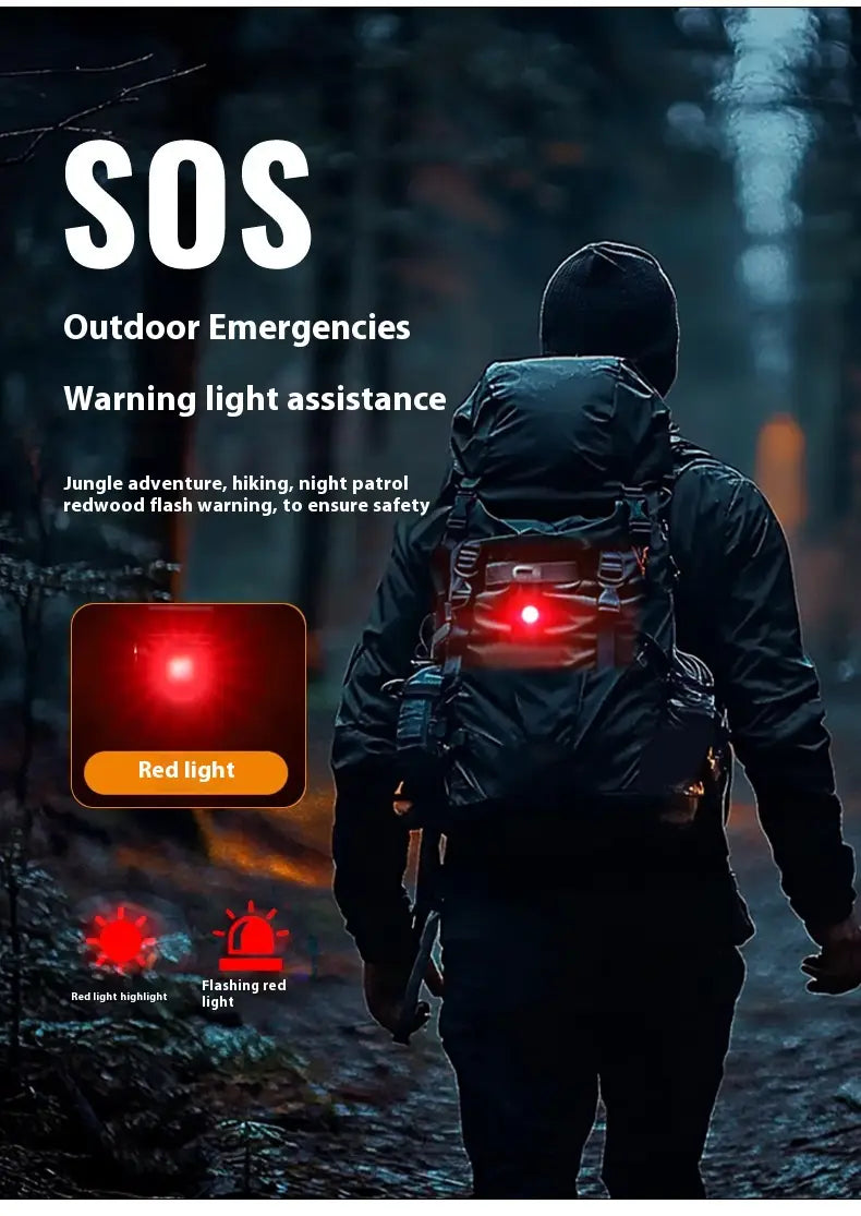 Versatile Strong Mini Thumb Light with 10 Hour Battery and Waterproof Design