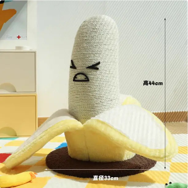 Suuri banaanin koiran lelun naarmuuntuminen interaktiiviset lemmikkitarvikkeet