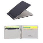 Creative PU Fashion Beauty Clip Sewing Line Wallet Business Card Holder - Wallets for Adults Who Can’t Keep It Together