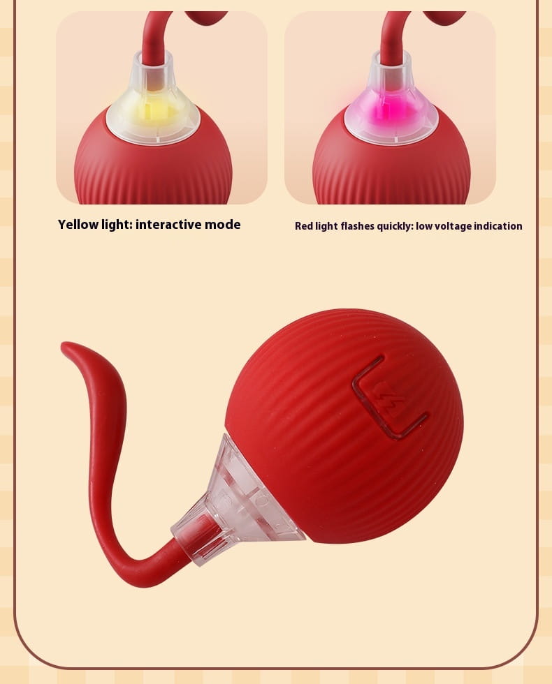 Interaktiivinen kissan kiusallinen pallolelu korkean energian kissojen mattoystävälliselle