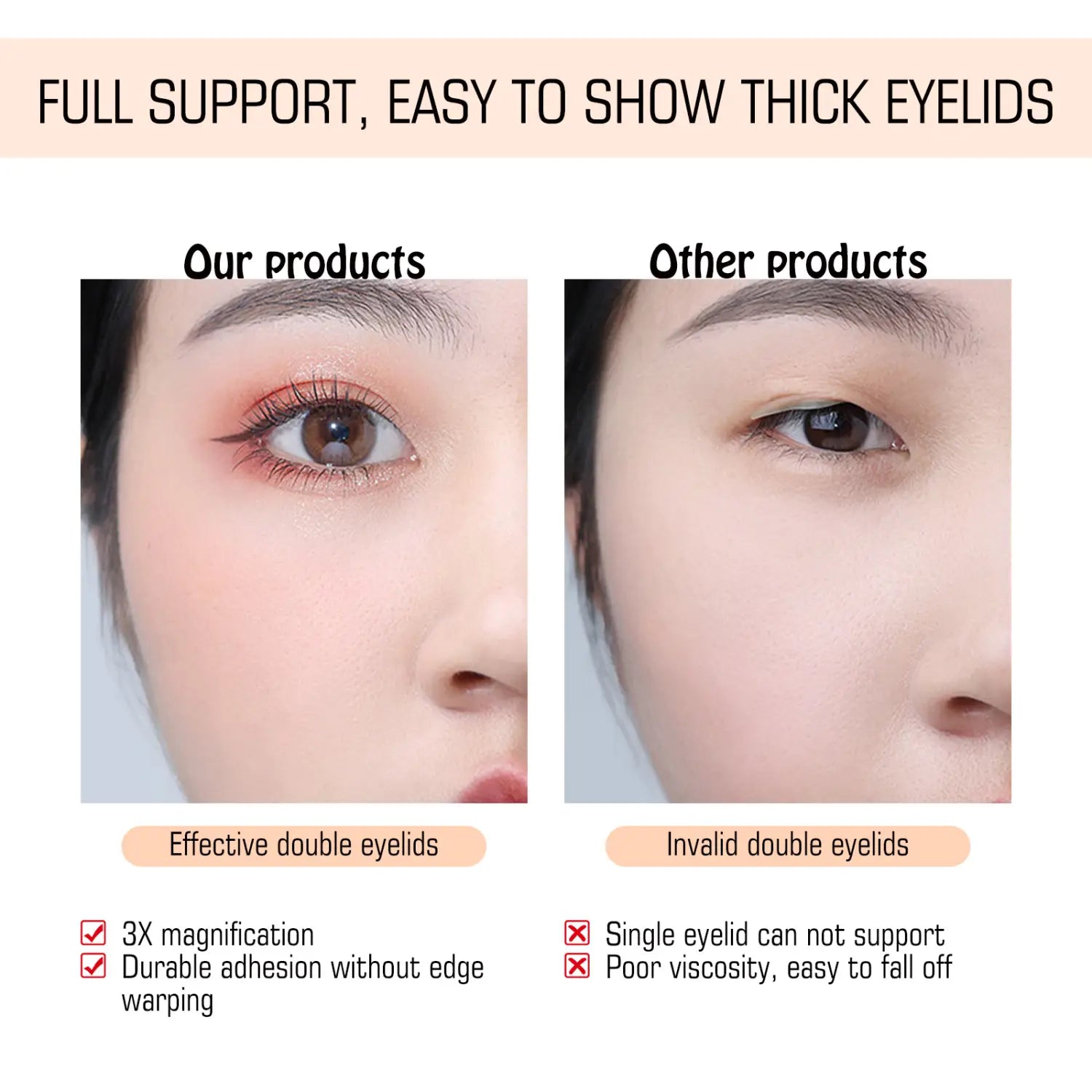 Jaysuing Double Eyelid Stickers Pack of 120 Sheets for Natural Look