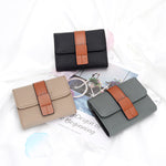 Women’s Leather Card Holder Small Exquisite High-end Multiple Card Slots - Exquisite Card Holder with Coin Pocket