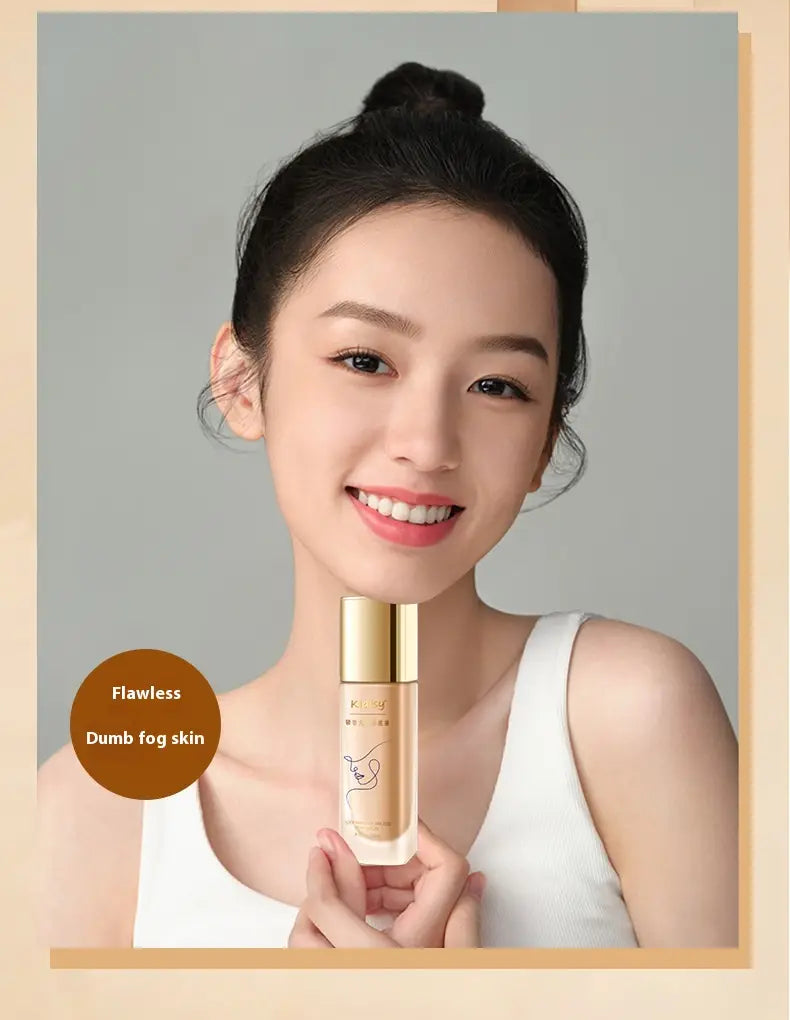 Klaisy Lock Makeup Flawless Liquid Foundation for Natural and Bright Skin