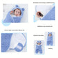 Winter Baby Sleeping Bag Bear Nap Printed Sleeping Bag Suitable For Babies Aged 0-10 Months Soft Nap Mat With Removable