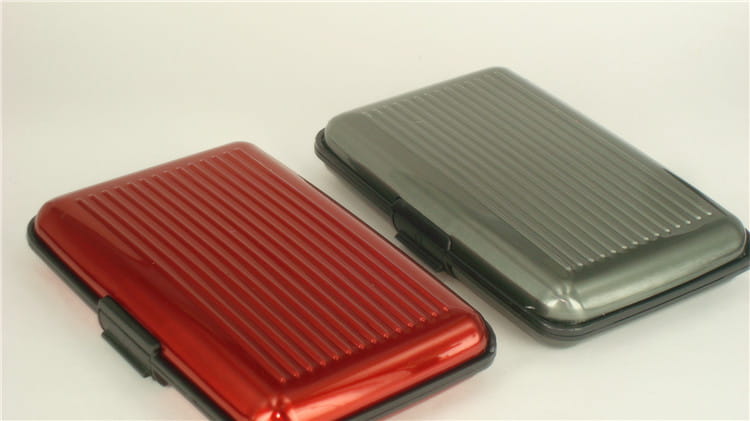 Aluminum Alloy Storage Box with Stripes for Home Organization in the United States