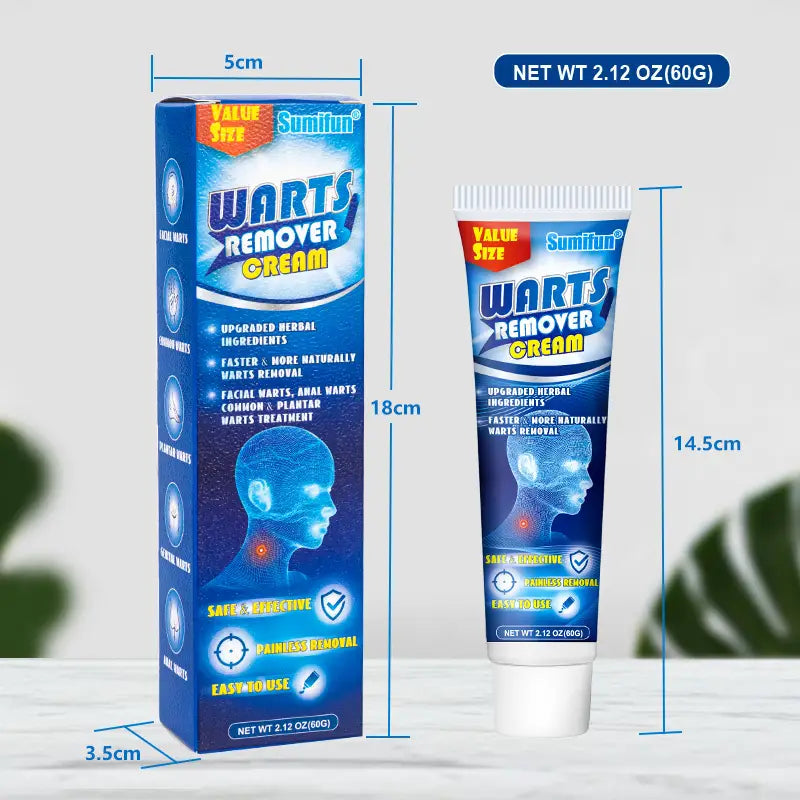 Fotmask och grädde för WART Removal hudvård vuxna