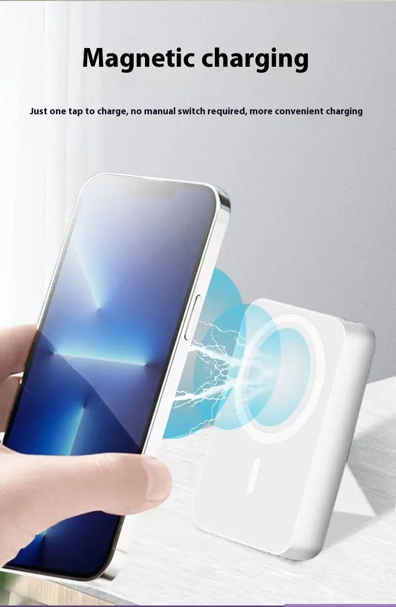 Banc Cumhachta Maighnéadach Plaisteach Plaisteach Bán agus Dubh le Dearadh Cruthaitheach