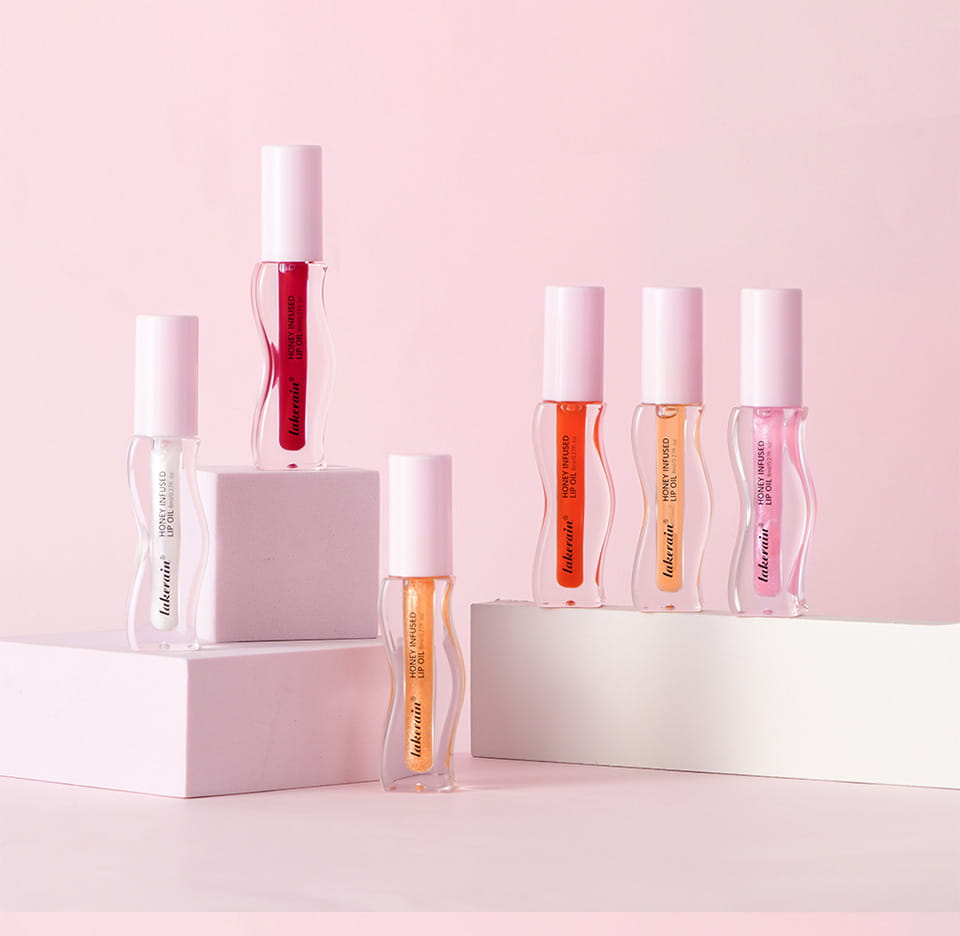 Glittering Moisturizing Fruit Flavor Lip Lacquer for All Skin Types