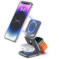 Mobile Watch Headset Three-in-one Folding Magnetic Wireless Charger - Magnetic Suction Magic Three-in-One Wireless