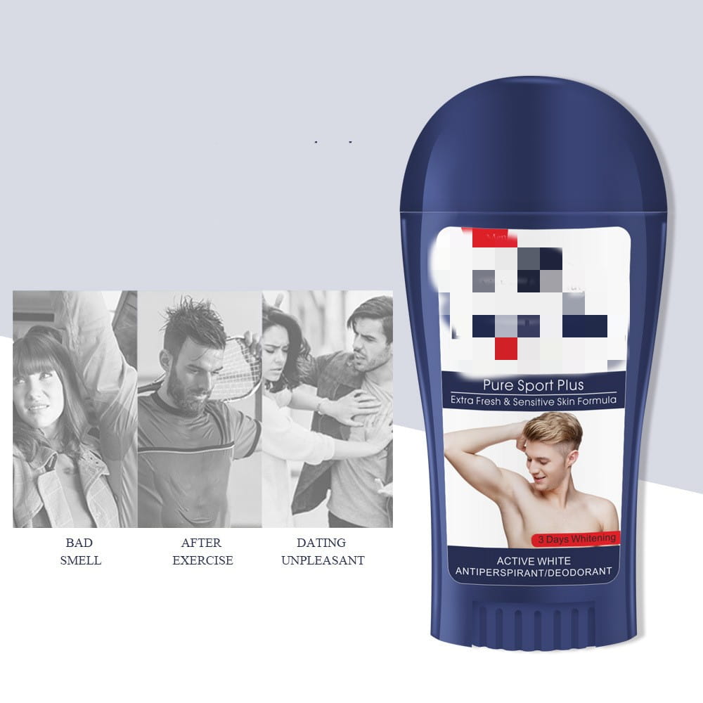 Antiperspiration coirp agus bata díbhodorization tearc