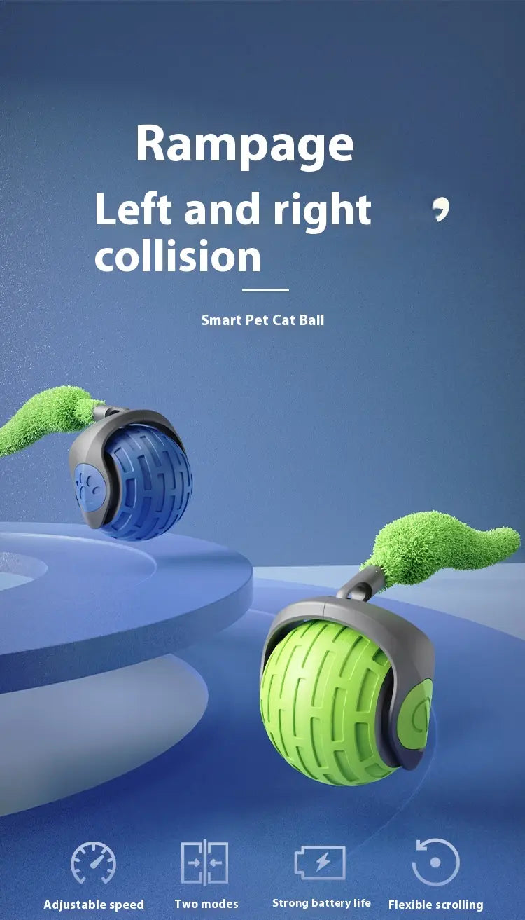 Estilo inteligente bola repentina Tetherball acomodada en naranja azul y verde