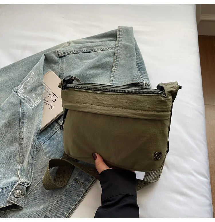 Sac à corps croisé en toile de voyage avec poche de téléphone pour les femmes en plusieurs couleurs