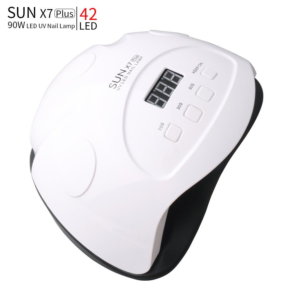 90W Nail Phototherapy Lamp with Multiple Timing and Infrared Sensor - Teleplus Options nail phototherapy lamp 90w