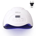 90W Nail Phototherapy Lamp with Multiple Timing and Infrared Sensor - Teleplus Options nail phototherapy lamp 90w