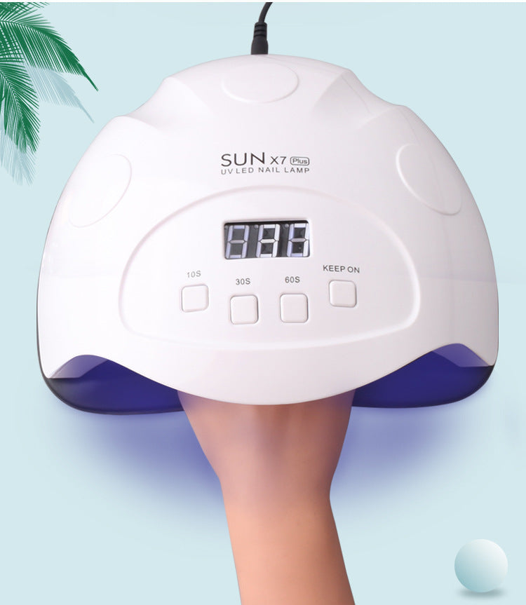90W Nail Phototherapy Lamp with Multiple Timing and Infrared Sensor - Teleplus Options nail phototherapy lamp 90w