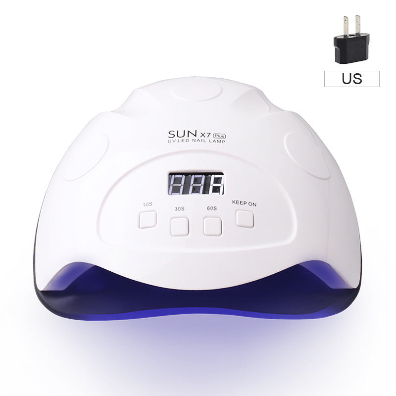 90W Nail Phototherapy Lamp with Multiple Timing and Infrared Sensor - Teleplus Options nail phototherapy lamp 90w
