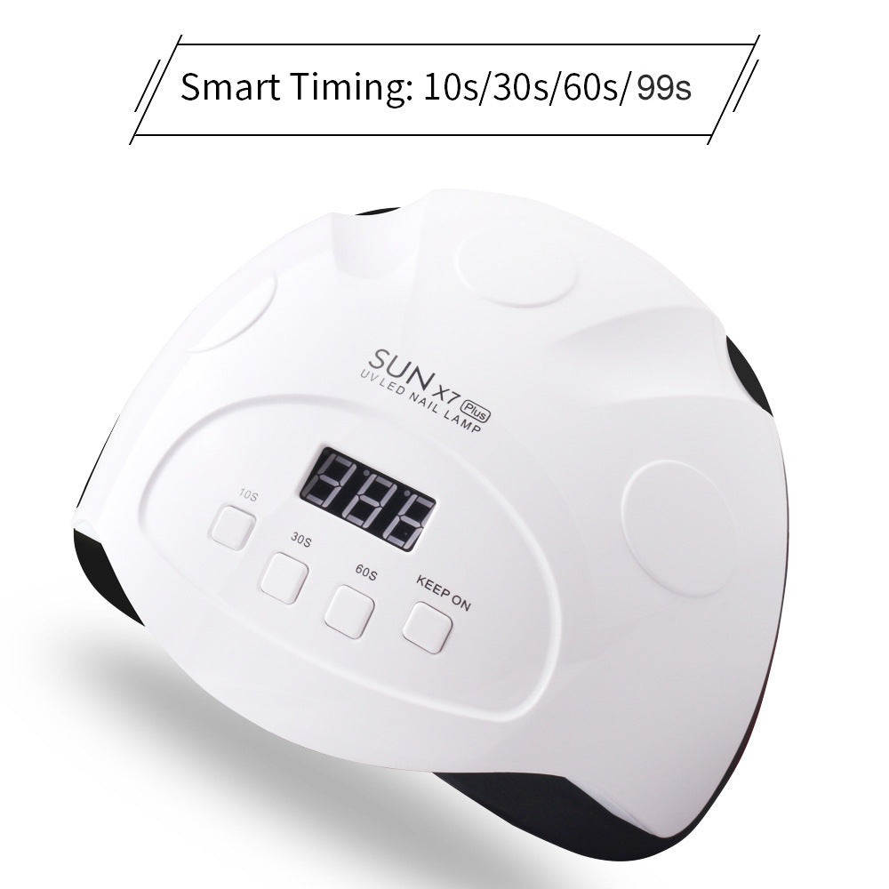 90W Nail Phototherapy Lamp with Multiple Timing and Infrared Sensor - Teleplus Options nail phototherapy lamp 90w