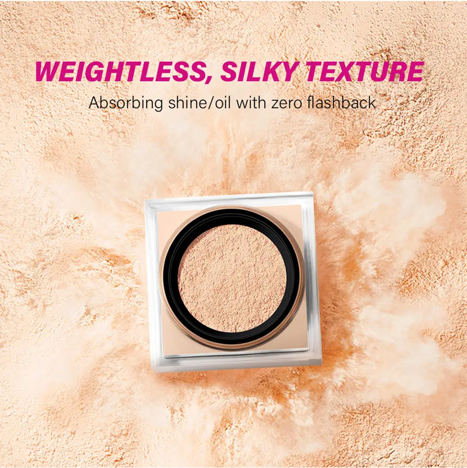 Square Box Finishing Loose Powder for Universal Skin Colors