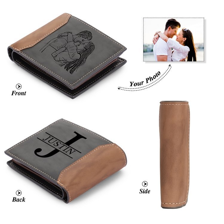 Men’s Wallet Father’s Day Wallet - Dad’s Wallet: Stylish Anti-Theft for Father’s Day Fun