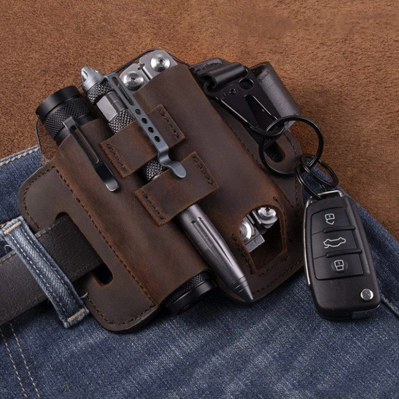 Belt Carrier With Multiple Tool Bags - Belt Carrier That Holds Your Tools and Fashion Together