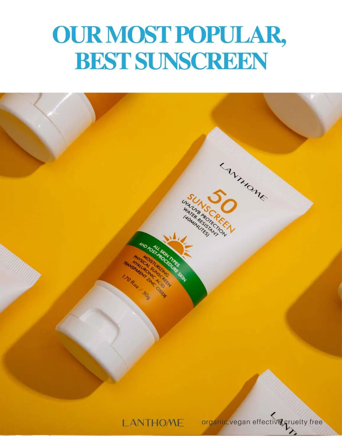 Creme corporal não grease, loção nutritiva 50g x1pcs para pele seca