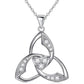 925 Silver Necklace Women’s Triangle Silver Accessories Clavicle Chain - Triangle Bling for Your Clavicle’s Wild Side