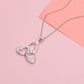 925 Silver Necklace Women’s Triangle Silver Accessories Clavicle Chain - Triangle Bling for Your Clavicle’s Wild Side