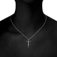 925 Sterling Silver Faith Cross Pendant Necklace - Shine Bright with Sterling Silver Faith Pendant Joy