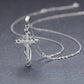 925 Sterling Silver for Women Cross Pendant Cross Jewelry Cross Necklace - Cross Your Heart with This 925 Sterling