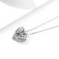 925 Sterling Silver Guardian Angel Wing Pendant Necklace for Women - Angel Wing Joy in Sterling Silver for Women